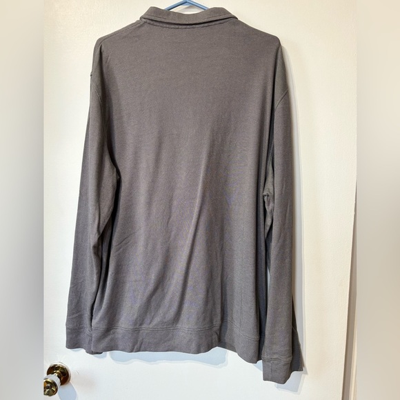 🎉4/30$🎉 Calvin Klein Gray Quarter-Zip Sweatshirt – XL 🧥 - Picture 5 of 5